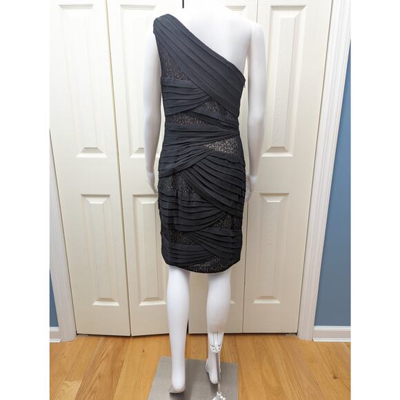 Tadashi Shoji Dress Size 4 Sheath Lace Wedding Guest Cocktail Party Formal Date - Picture 5 of 16